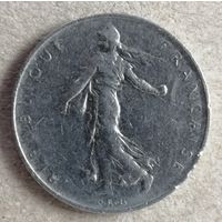 Франция 1 франк 1967тг., KM# 925