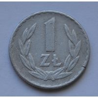 Польша, 1 злотый 1974 г.