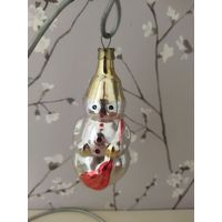 Елочная игрушка снеговик