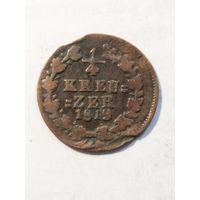 Германия Герцогство Нассау 1/4 крейцера 1819
