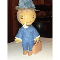 Фигурка , игрушка, кукла Человек -глобус символ Лейпцигской ярмарки