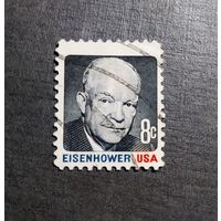 Марка США 1971 год Эйзенхауэр