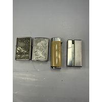 С 1 рубля!Зажигалки Ватра -м СССР и др.(4штуки)