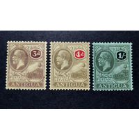 Великобритания\146в\Антигуа. Британские колонии 1921-1922 год. Король Георг V и гавань Сент-Джонс.