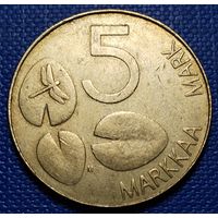 Финляндия 5 марок 1993 г.