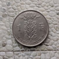1 франк 1978 года Бельгия (надпись на французском "BELGIQUE"). Король Бодуэн 1(1948-1993).