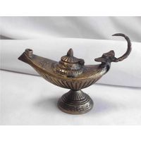 Светильник масляный Лампа Аладдина Бронза 19-й век