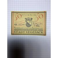 Нотгельд 50 пфеннигов (Германия Веймарская республика). -2612