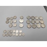 10 злотых 1936 г. и другие. 211 злотых.