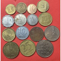 Израиль, 15 разных монет