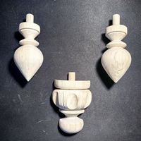 Комплект нижних точенок для корпуса настенных часов