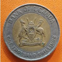 Уганда 1000 шиллингов, 2012 г., 50 лет Независимости, KM# 278