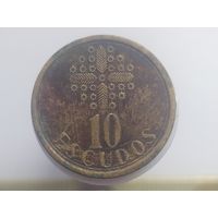 10 эскудо Португалия 1991 года  лот 42