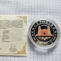 100 сомони Таджикистана 2015 года. Серебро.Унция. Тираж 5,000 экз.   .