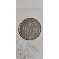 Индонезия 1000 рупиан 2010