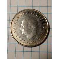 1 крона Швеция 2004 год