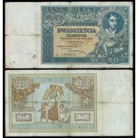 Польша 20 злотых 1931 год.