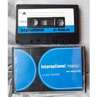 International RT-60. C-60LN. Low Noise аудио кассета аудиокассета