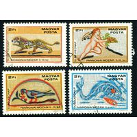 День почтовой марки. Мозаики Венгрия 1978 год серия из 4-х марок