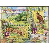 Болгария 2008. Фауна. Природный парк. Орел, шакал, черепаха  блок (4860)