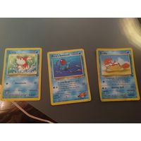 Старые раритет карты Покемон 1997-2000(есть редкие)