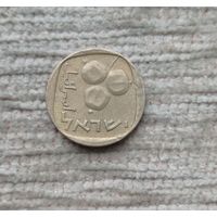 Werty71 Израиль 5 агорот 5728 1968 Гранат