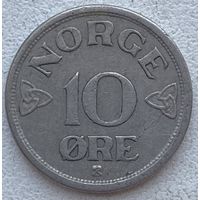 Норвегия 10 эре 1955 г.