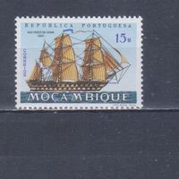 [377] Португальский Мозамбик 1963. Корабли.Парусник. MNH. Кат.2,2 е.