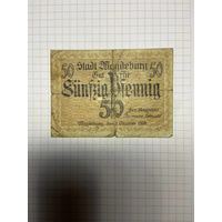 Нотгельд 50 пфеннигов (Германия Веймарская республика). -2612