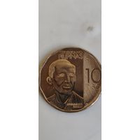 Филиппины 10 писо 2018