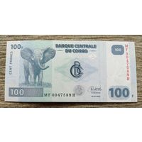 Werty71 Конго 100 франков 2022 UNC банкнота