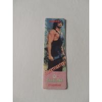 Вкладыш от жевательной резинки.