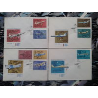 1969. Гражданская авиация, полная серия. КПД