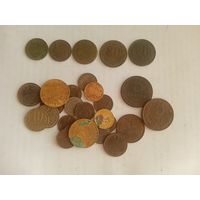 10 копеек 1931, 1933. 15 копеек 1932, 20 копеек 1940 и 1951 + ещё 22 монеты бонусом