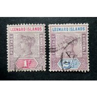 Великобритания\160в\Подветренные острова. Leeward Islands  1890 г. Королева Виктория