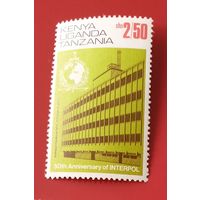 Кения Уганда Танзания** 50 лет Интерполу каталог 5,5 евро