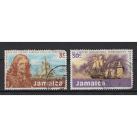 Ямайка 1971 Пират Генри Морган, Пиратская шхуна Used