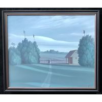 Батальонок Е.Е."Лунная ночь", 2020г.Х/М, 50х60 см.