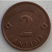 Латвия 2 сантима 2009 г.