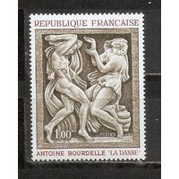 ФФ5 Франция 1968 Барельеф
