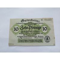 Германия 10 пфеннигов 1917г (19)