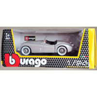 Burago модель автомобиля Jaguar XK 120 roadster