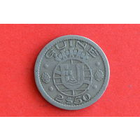 Гвинея 2,5 эскудо 1952 с 1 руб