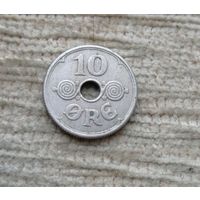 Werty71 Дания 10 эре 1937