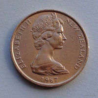 Новая Зеландия 2 цента, 1967