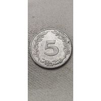 Тунис 5 милим 1983