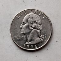 1/4 доллара (квотер) 1996(D) года США.