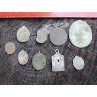 Образки, медальоны. 9 штук (2). Находка