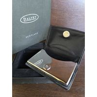 Визитница Dalvey Scotland Натуральная кожа Нержавеющая сталь