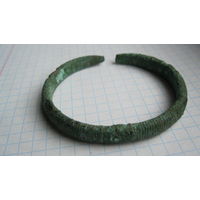 Старинный браслет.Бронза.